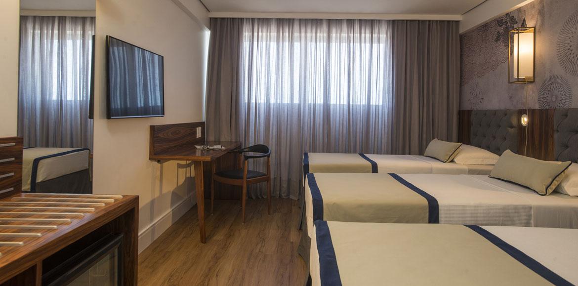Hotel Luzeiros Recife Bagian luar foto A room at the hotel