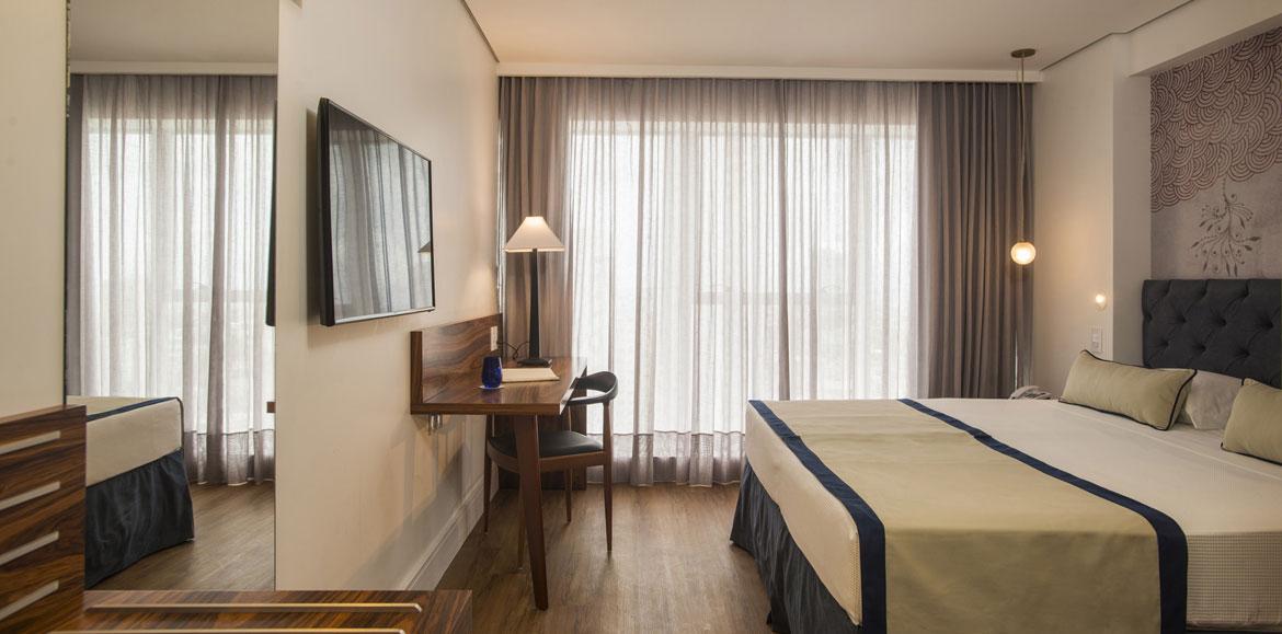 Hotel Luzeiros Recife Bagian luar foto A room at the hotel